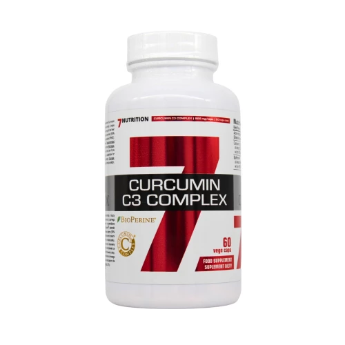 7Nutrition - Curcumin C3 complex 500 mg - 60 kapsułek 7Nutrition - Curcumin C3 complex 500 mg - 60 kapsułek